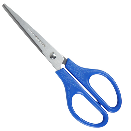 齐心B2715中号标准办公剪刀170mm批发价格_齐心B2715中号标准办公